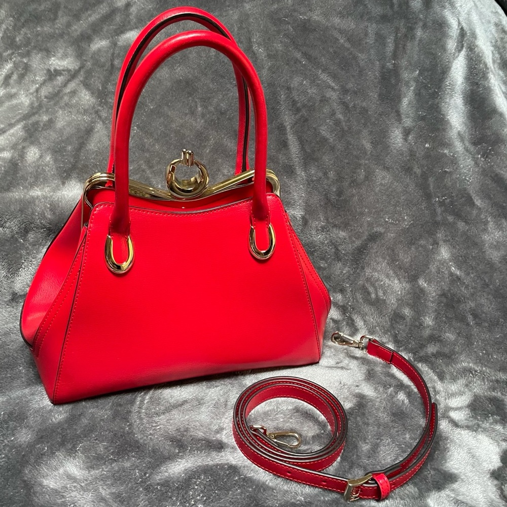 Luxe Rosso (Red)  Italian Cromia Purse